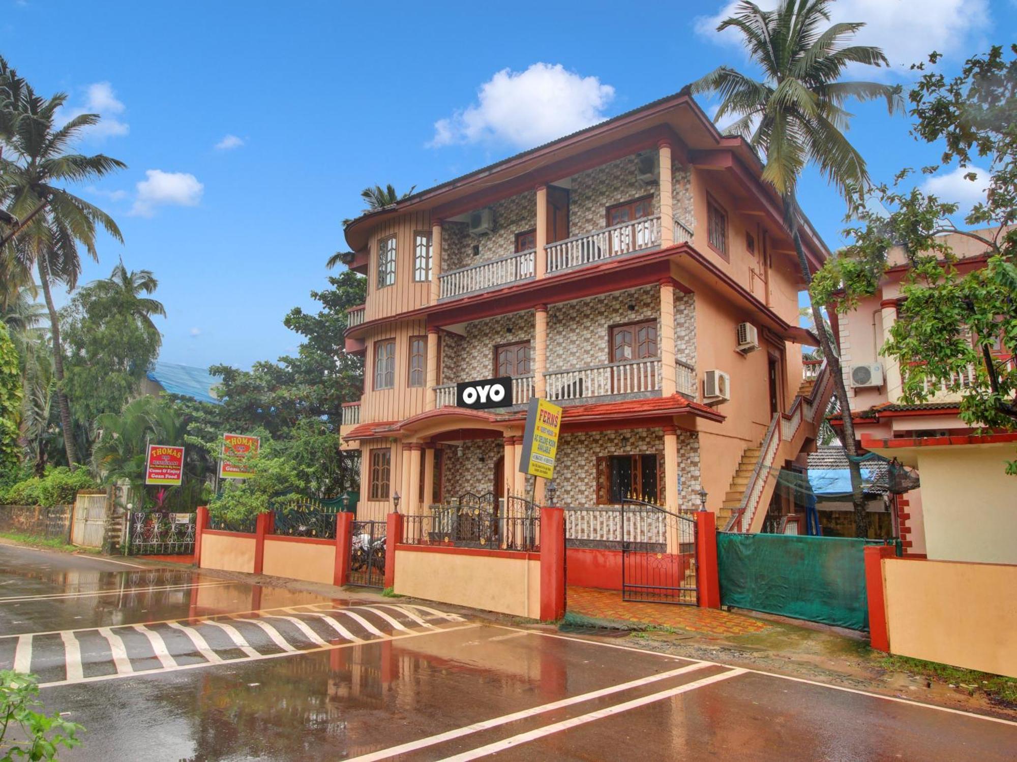 Hotel O Ferns Guest House Calangute Exteriör bild