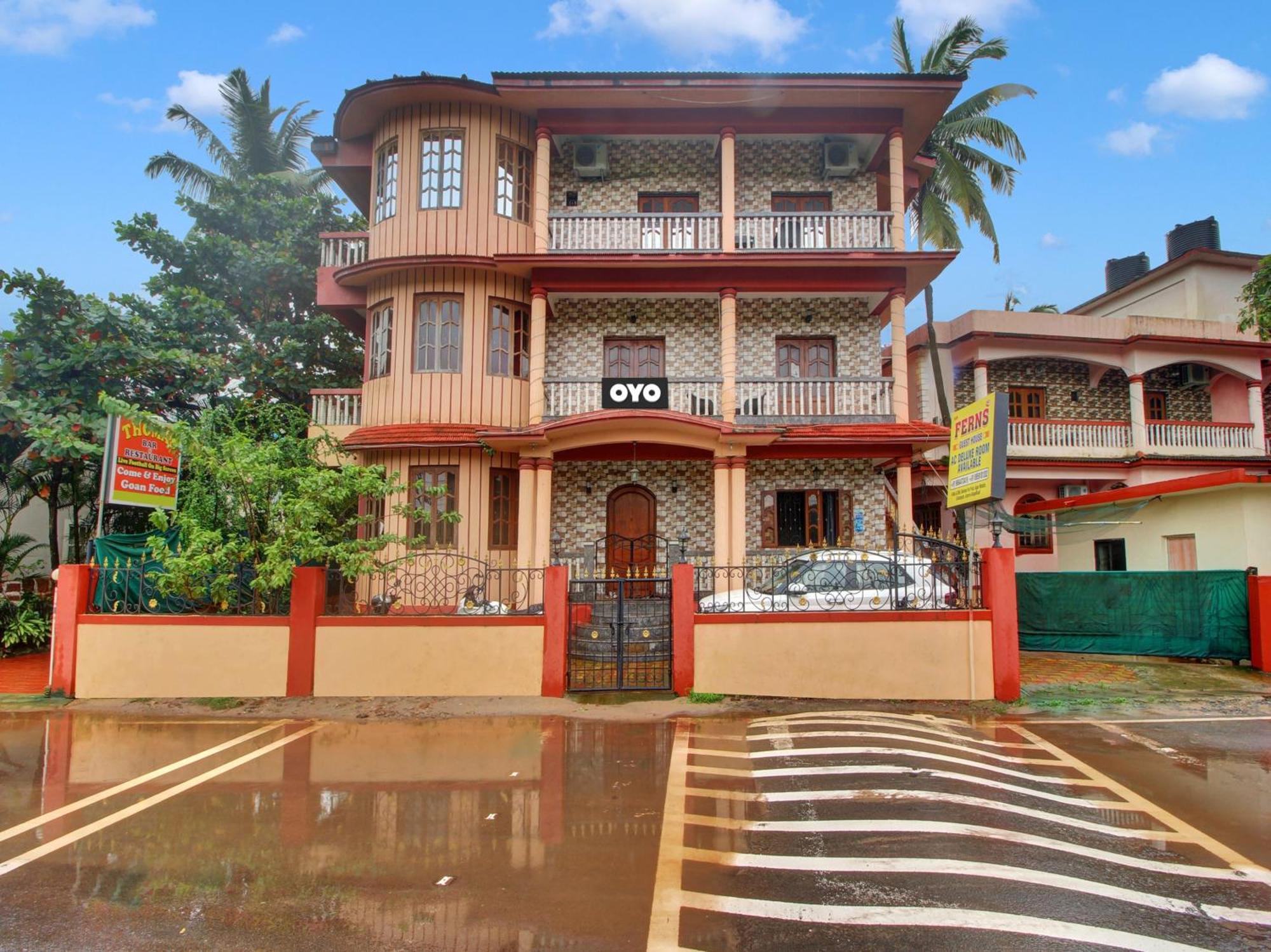 Hotel O Ferns Guest House Calangute Exteriör bild